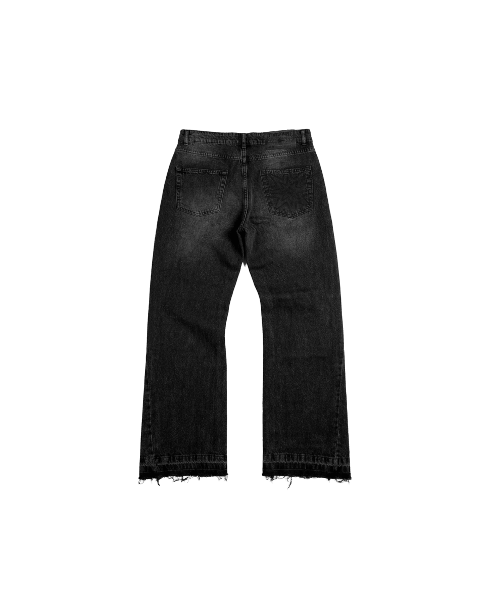 CODDIWOMPLE BLACK BOOTCUT JEANS - CODDIWOMPLE