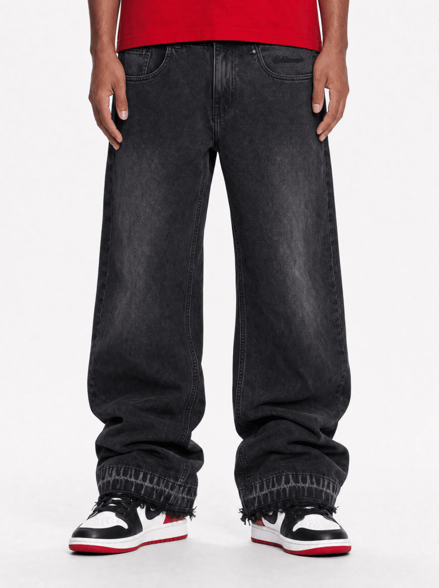CODDIWOMPLE BLACK BOOTCUT JEANS - CODDIWOMPLE