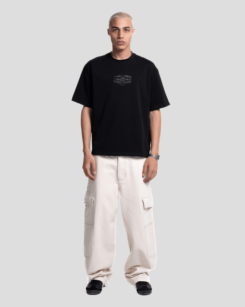 CODDIWOMPLE BLACK CHROME TEE - CODDIWOMPLE