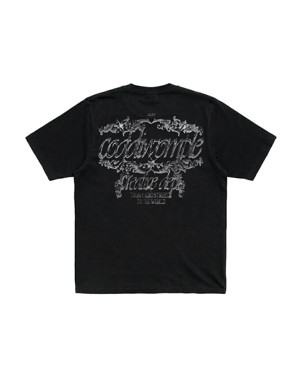 CODDIWOMPLE BLACK CHROME TEE - CODDIWOMPLE