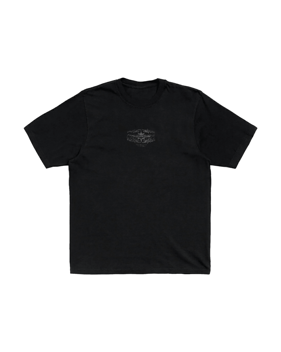 CODDIWOMPLE BLACK CHROME TEE - CODDIWOMPLE