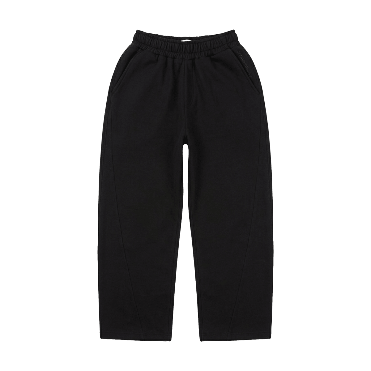 CODDIWOMPLE BLACK SWEATPANTS V2 - CODDIWOMPLE