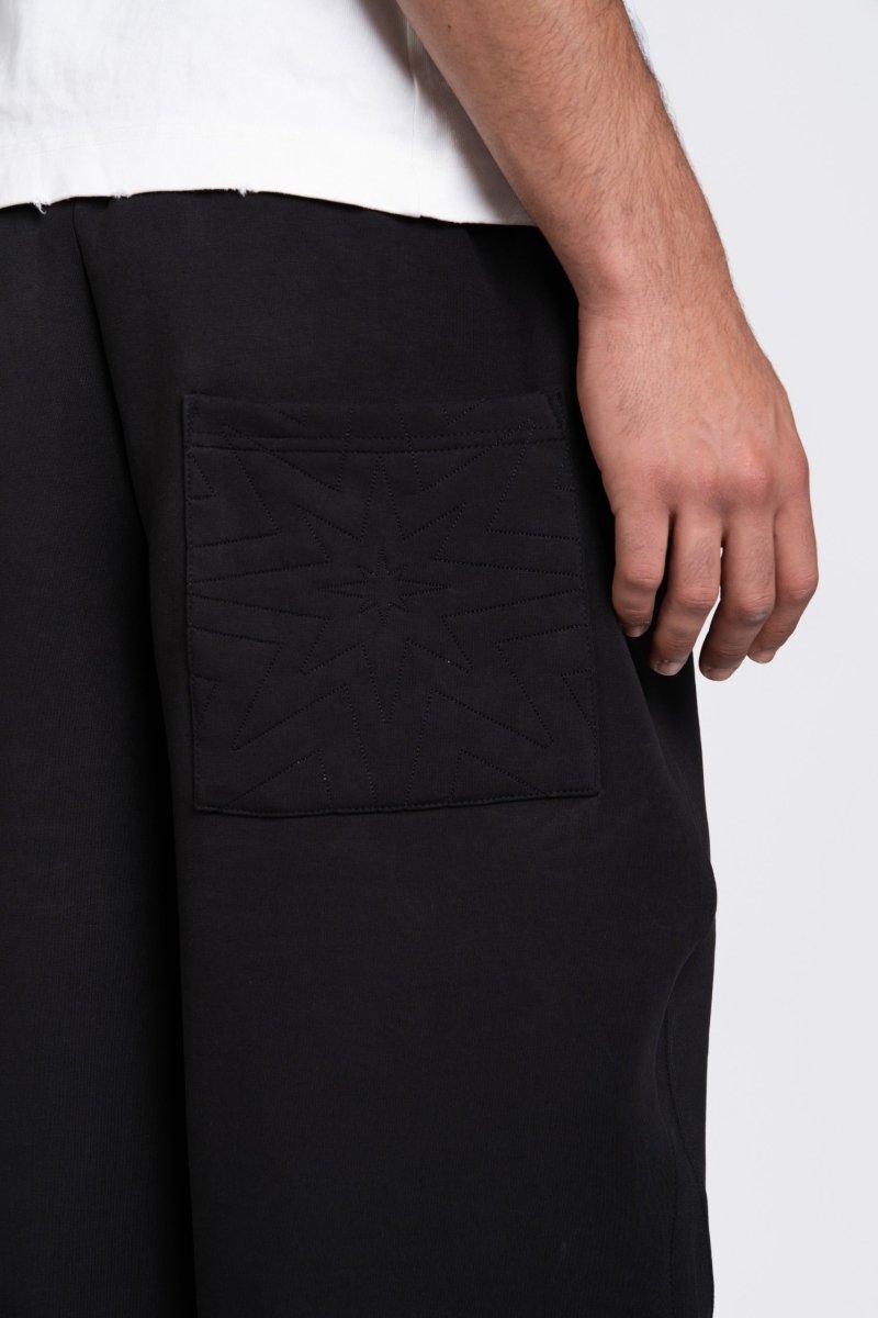 CODDIWOMPLE BLACK SWEATPANTS V2 - CODDIWOMPLE