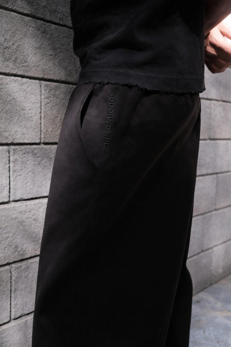 CODDIWOMPLE BLACK SWEATPANTS V2 - CODDIWOMPLE