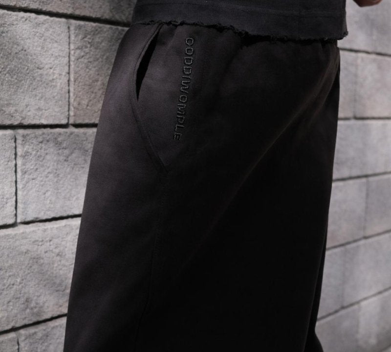 CODDIWOMPLE BLACK SWEATPANTS V2 - CODDIWOMPLE