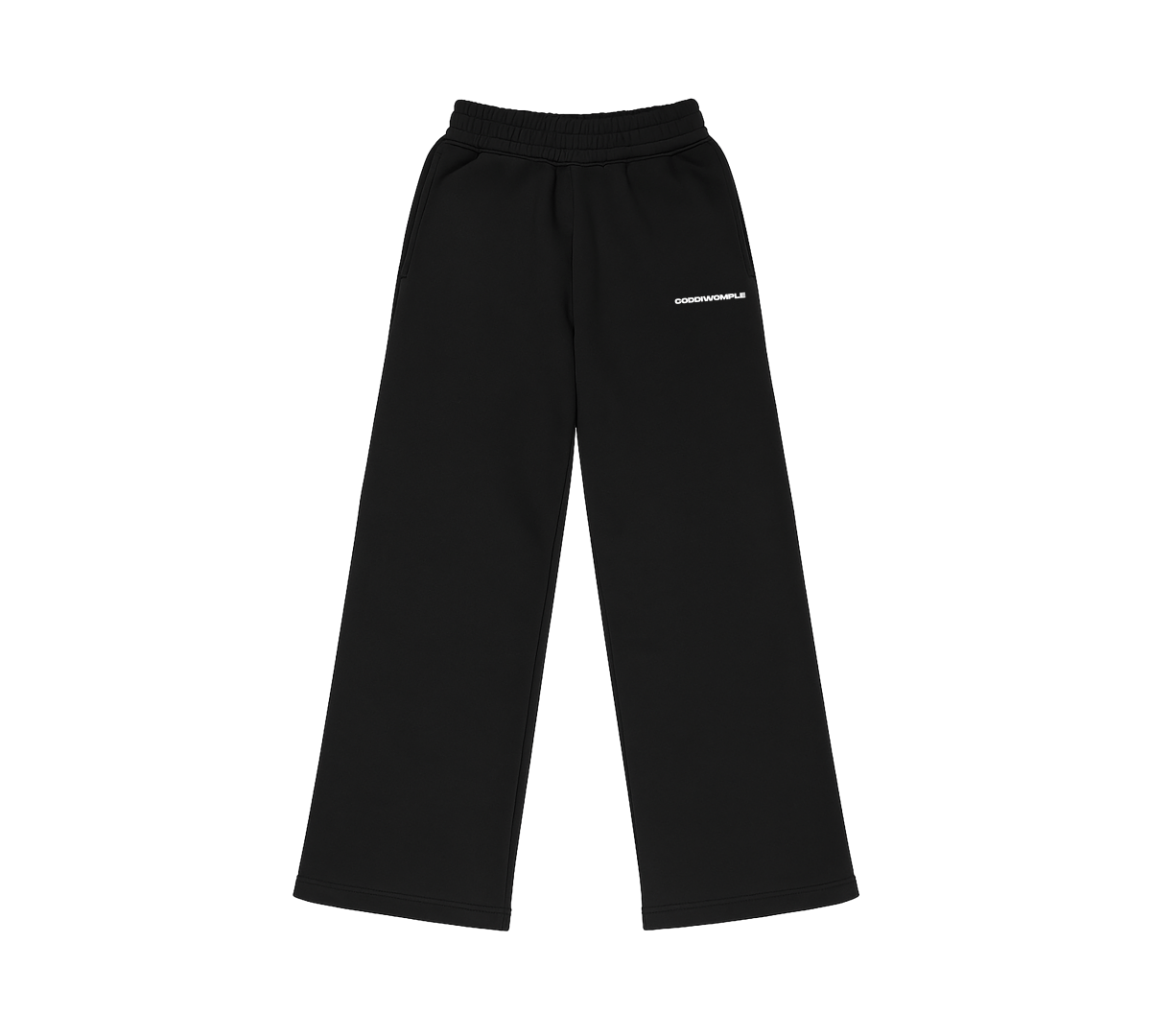 CODDIWOMPLE BLACK SWEATPANTS - CODDIWOMPLE