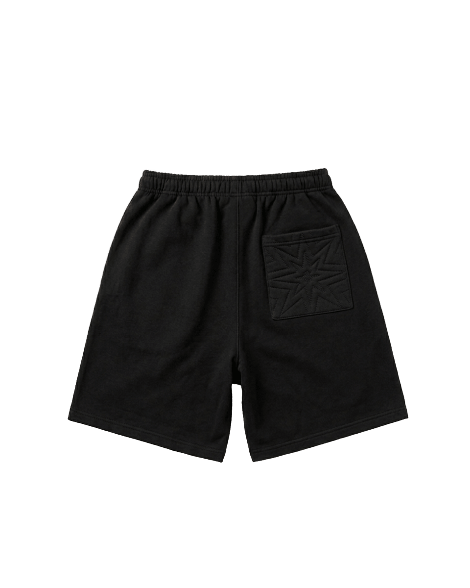 CODDIWOMPLE BLACK SWEATSHORTS - CODDIWOMPLE