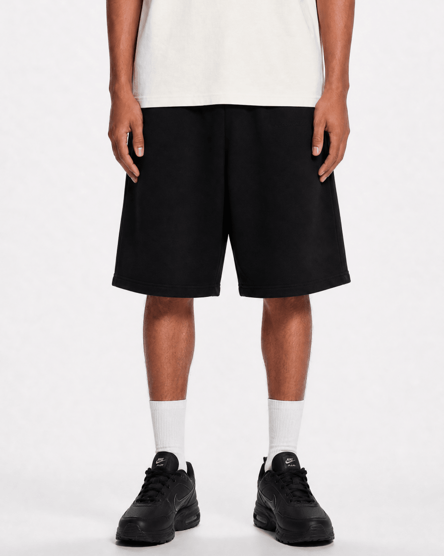 CODDIWOMPLE BLACK SWEATSHORTS - CODDIWOMPLE