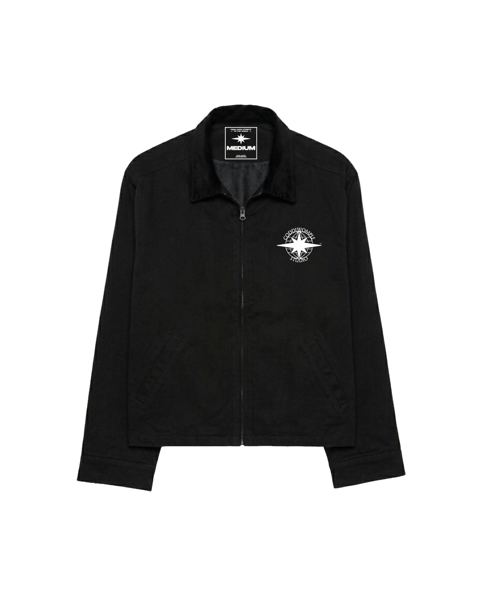 CODDIWOMPLE BLACK WORK JACKET V2 - CODDIWOMPLE