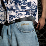 CODDIWOMPLE BLUE BOOTCUT JEANS - CODDIWOMPLE