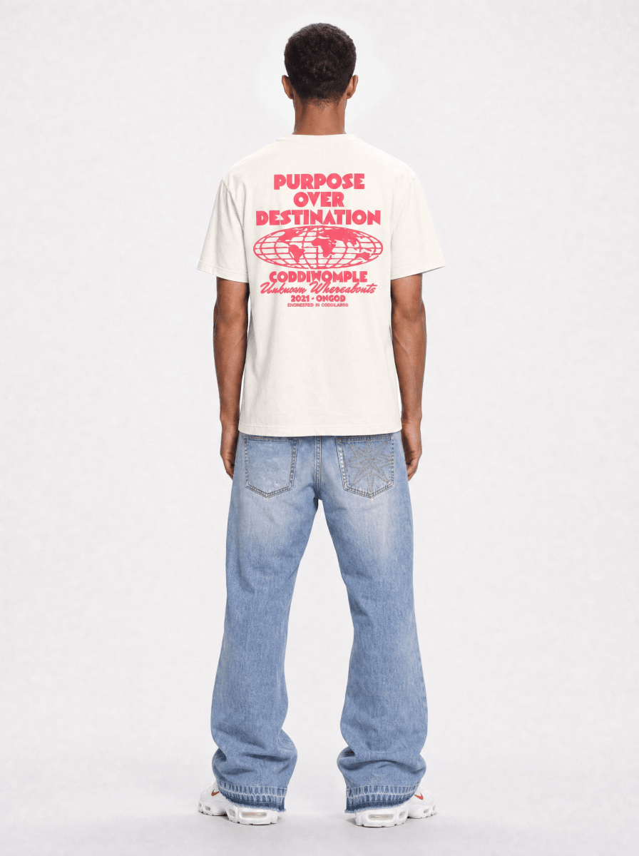 CODDIWOMPLE BLUE BOOTCUT JEANS - CODDIWOMPLE