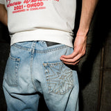 CODDIWOMPLE BLUE BOOTCUT JEANS - CODDIWOMPLE