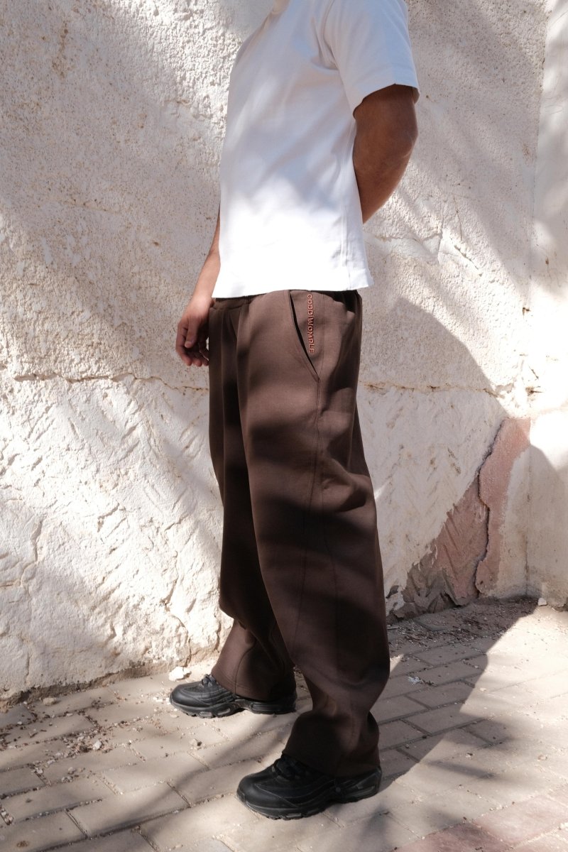CODDIWOMPLE BROWN SWEATPANTS V2 - CODDIWOMPLE