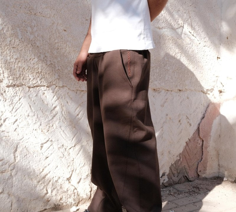 CODDIWOMPLE BROWN SWEATPANTS V2 - CODDIWOMPLE