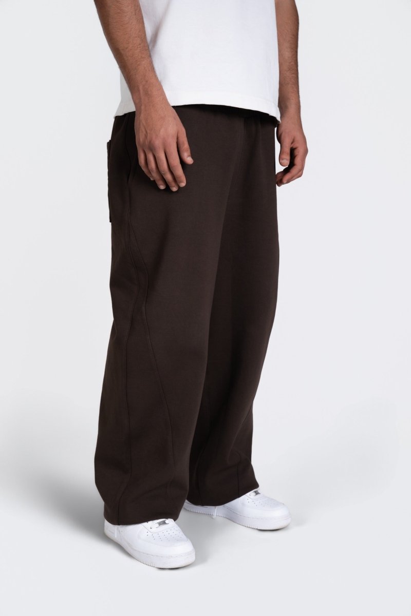 CODDIWOMPLE BROWN SWEATPANTS V2 - CODDIWOMPLE