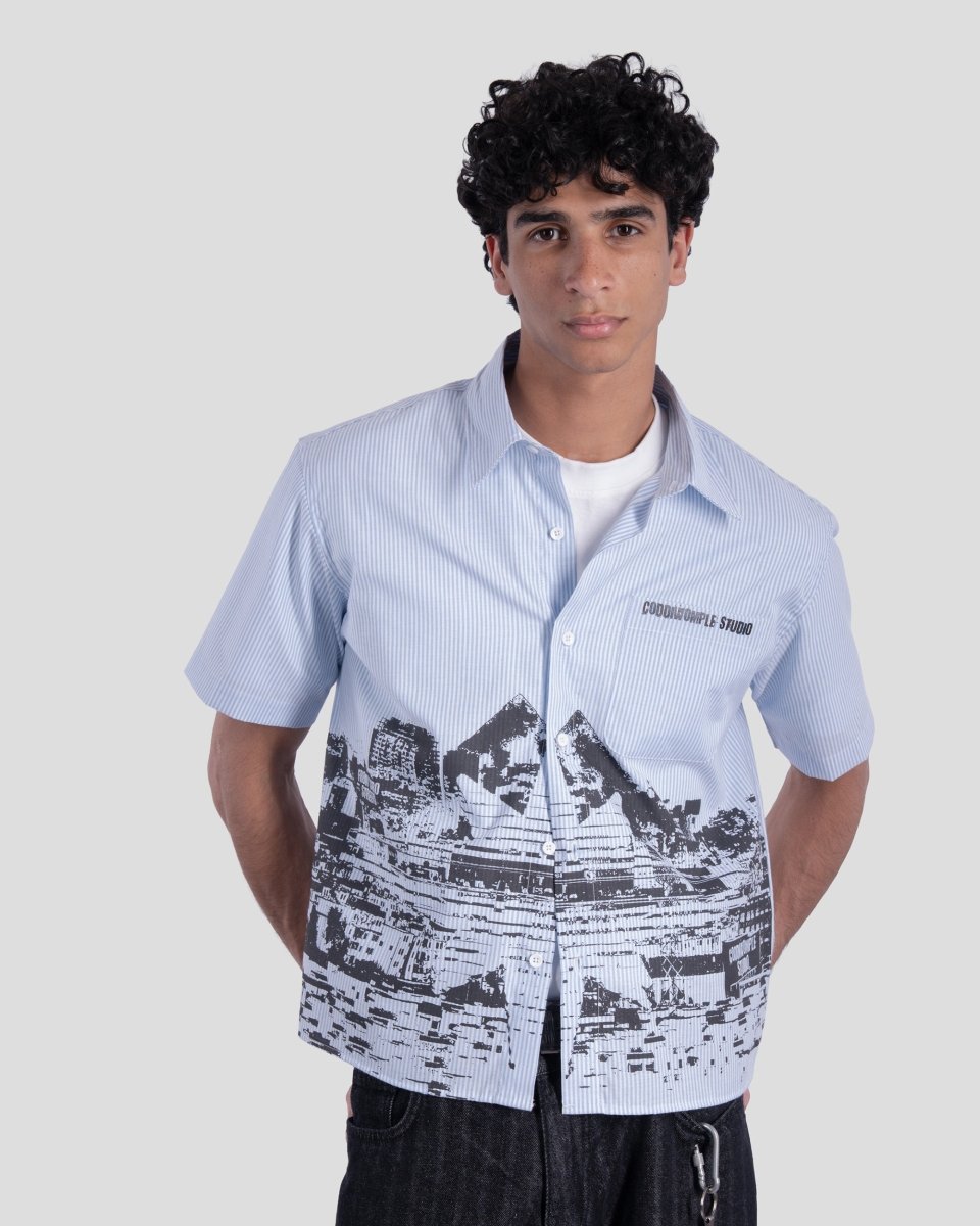 CODDIWOMPLE CITY STRIPED SHIRT - CODDIWOMPLE
