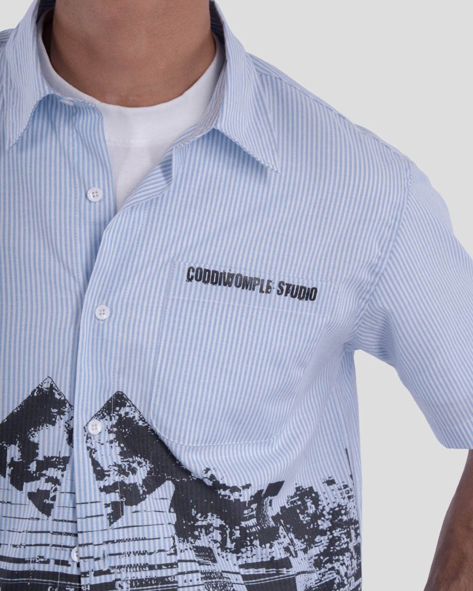 CODDIWOMPLE CITY STRIPED SHIRT - CODDIWOMPLE