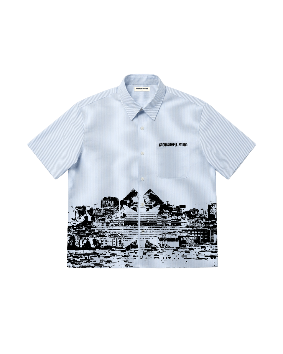 CODDIWOMPLE CITY STRIPED SHIRT - CODDIWOMPLE
