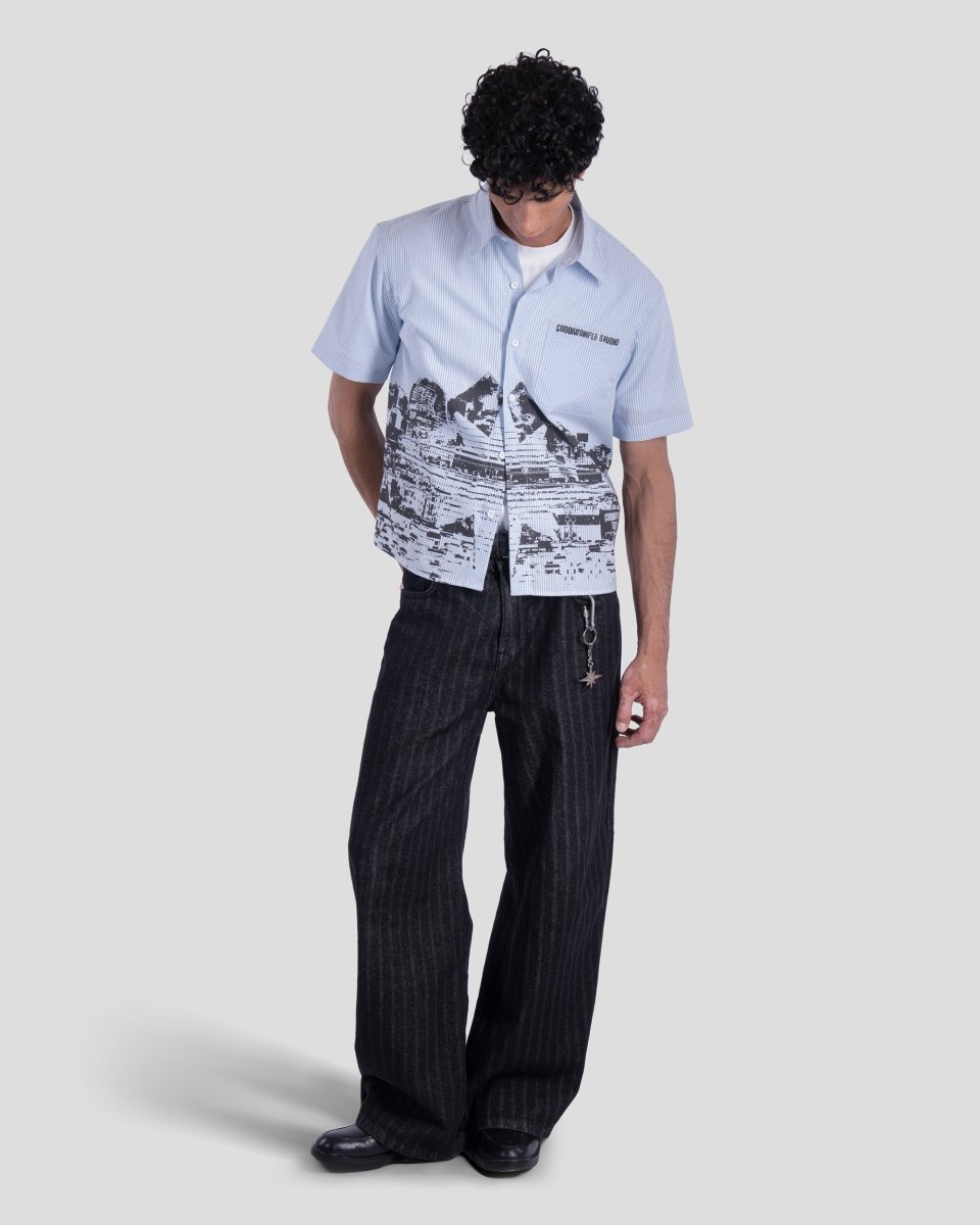 CODDIWOMPLE CITY STRIPED SHIRT - CODDIWOMPLE