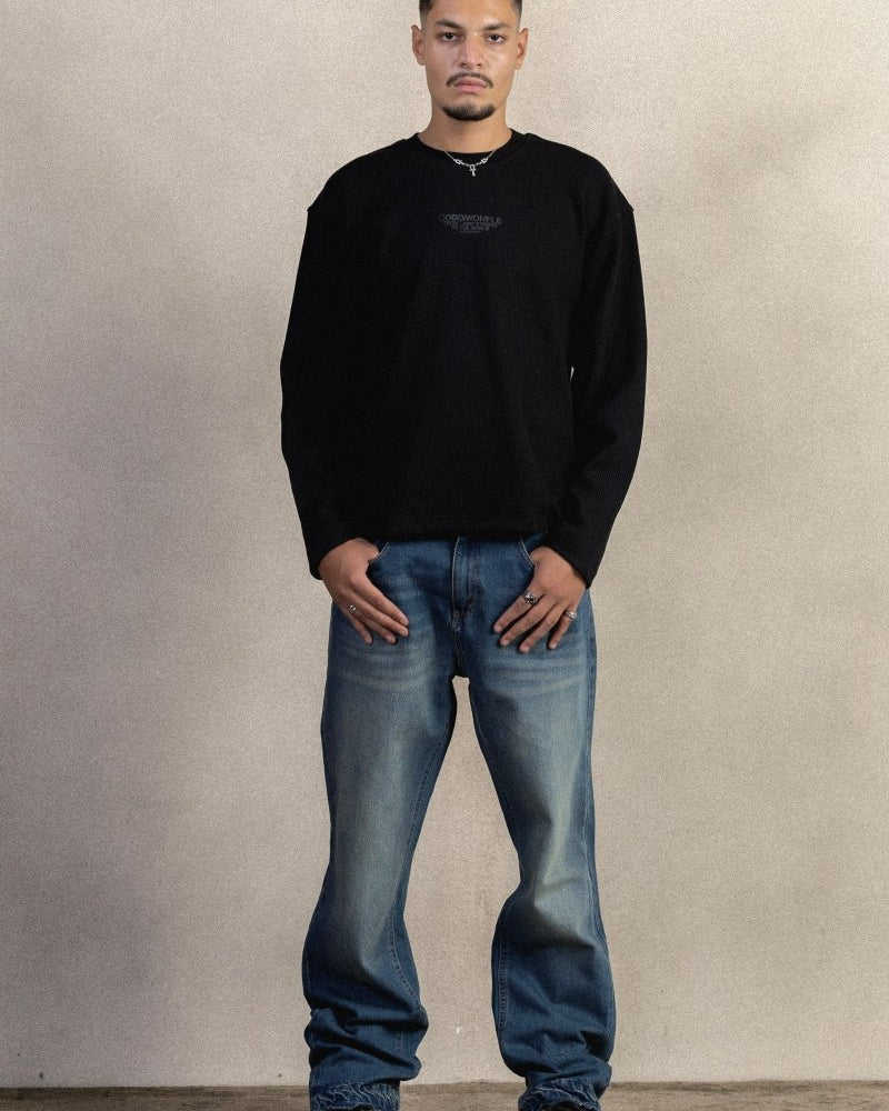CODDIWOMPLE FADED BOOTCUT JEANS - CODDIWOMPLE