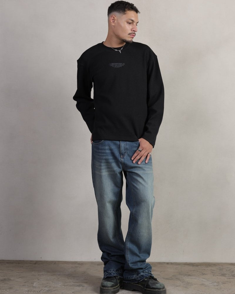 CODDIWOMPLE FADED BOOTCUT JEANS - CODDIWOMPLE
