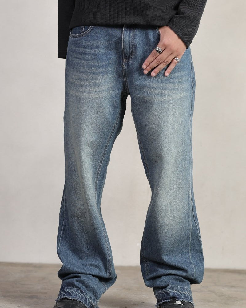 CODDIWOMPLE FADED BOOTCUT JEANS - CODDIWOMPLE