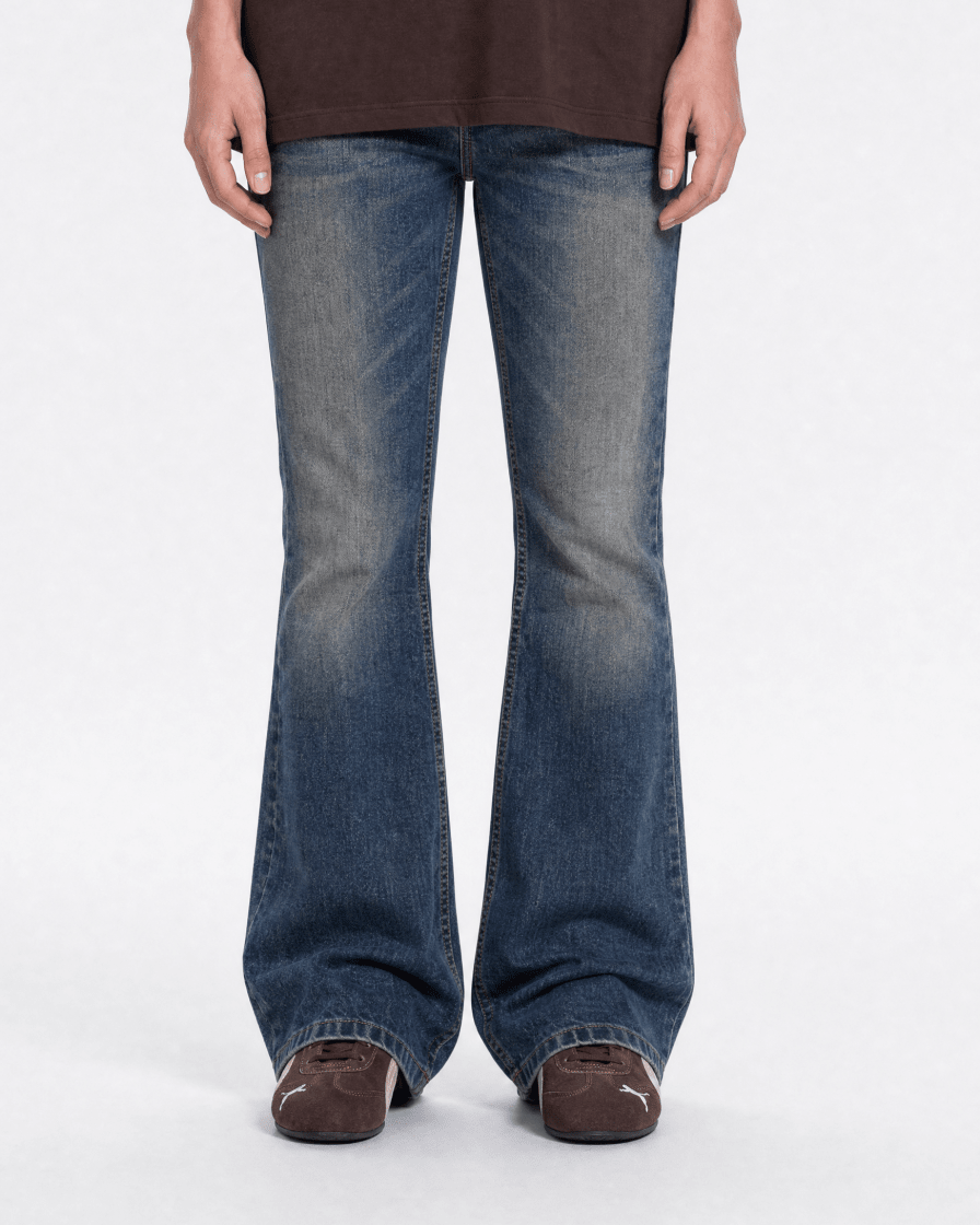 CODDIWOMPLE FLARED FADED WOMEN JEANS - CODDIWOMPLE