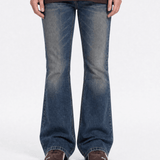 CODDIWOMPLE FLARED FADED WOMEN JEANS - CODDIWOMPLE
