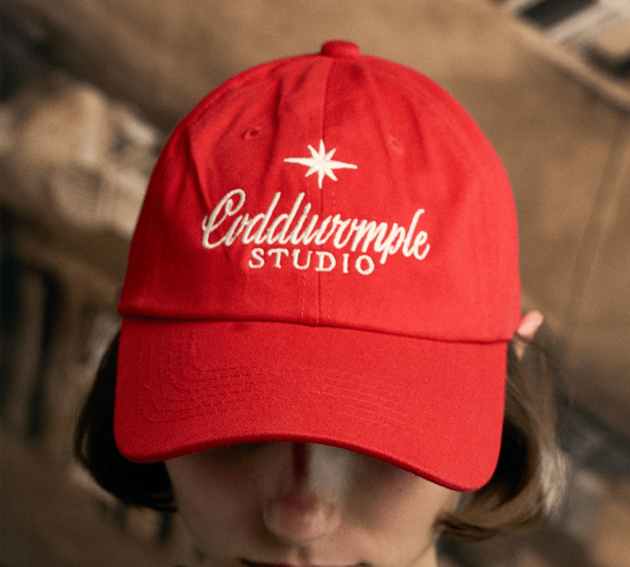 CODDIWOMPLE STUDIO RED CAP - CODDIWOMPLE