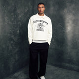 CODDIWOMPLE UNIVERSITY POLO IN CREAM - CODDIWOMPLE