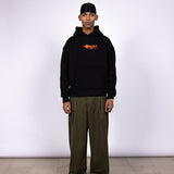 COLLISION BLACK HOODIE - CODDIWOMPLE