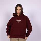 CREATIVE DEPT. MAROON HOODIE - CODDIWOMPLE