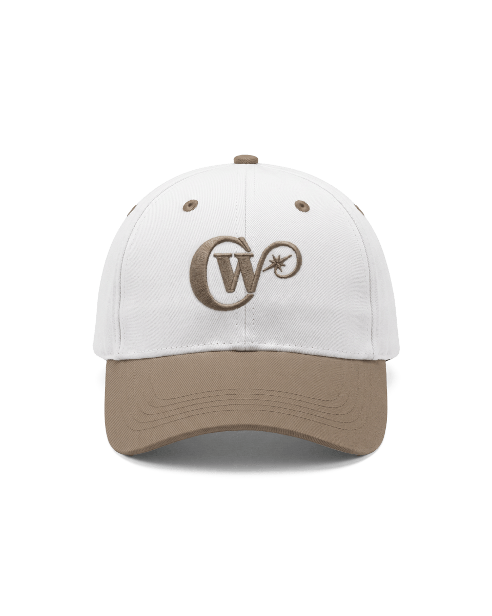 CW 2-TONE BEIGE/WHITE CAP - CODDIWOMPLE
