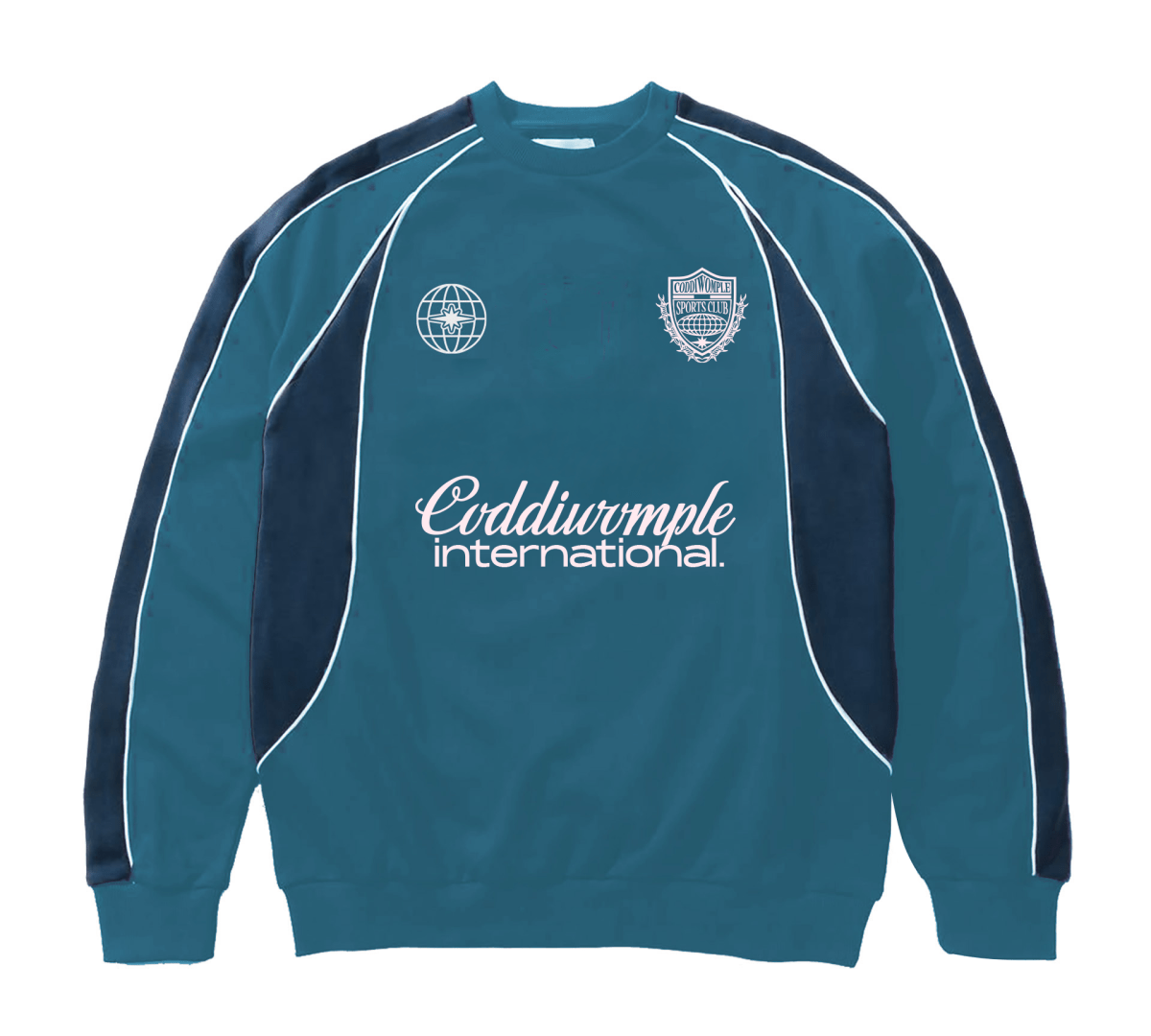 C.W. CLUB BLUE CREWNECK - CODDIWOMPLE