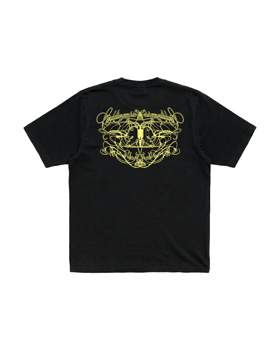 DIVINE BLACK TEE - CODDIWOMPLE