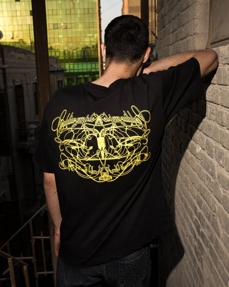 DIVINE BLACK TEE - CODDIWOMPLE