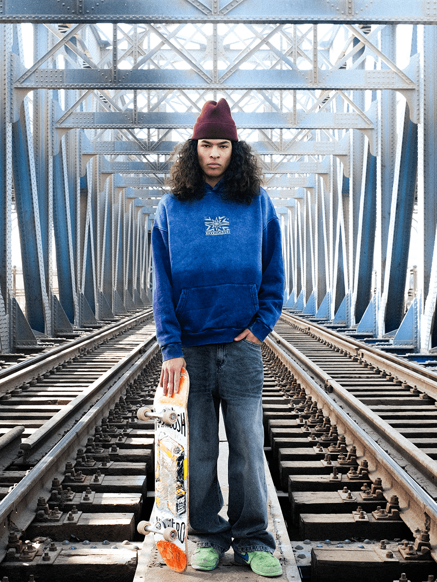 ELECTRIC WASHED HOODIE - CODDIWOMPLE