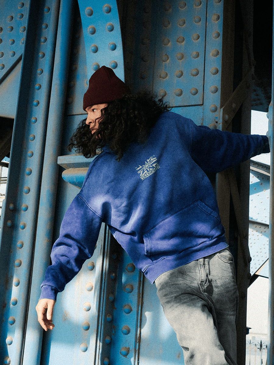 ELECTRIC WASHED HOODIE - CODDIWOMPLE