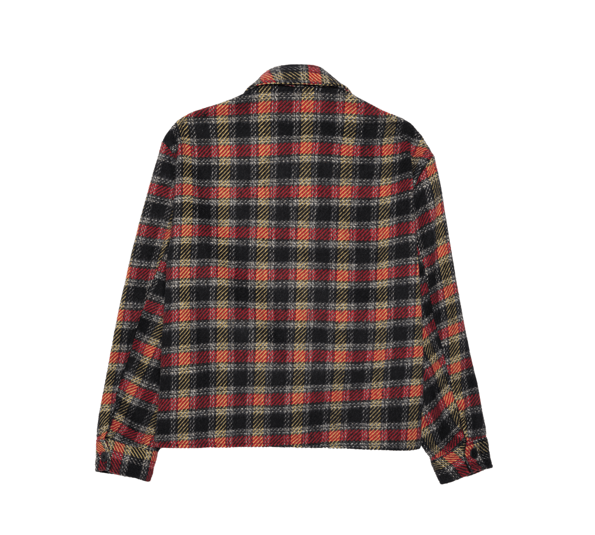 EMBER PLAIDED FLANNEL SHIRT - CODDIWOMPLE
