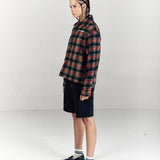 EMBER PLAIDED FLANNEL SHIRT - CODDIWOMPLE