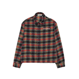 EMBER PLAIDED FLANNEL SHIRT - CODDIWOMPLE