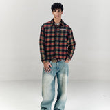 EMBER PLAIDED FLANNEL SHIRT - CODDIWOMPLE
