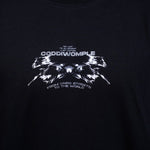 FIRE HORSE BLACK TEE - CODDIWOMPLE