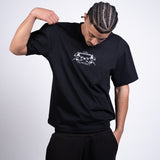 FIRE HORSE BLACK TEE - CODDIWOMPLE