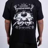 FIRE HORSE BLACK TEE - CODDIWOMPLE