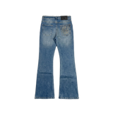 CODDIWOMPLE FLARED BLUE WOMEN JEANS