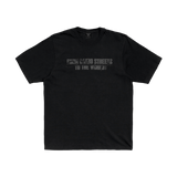 GLOBAL BLACK TEE - CODDIWOMPLE