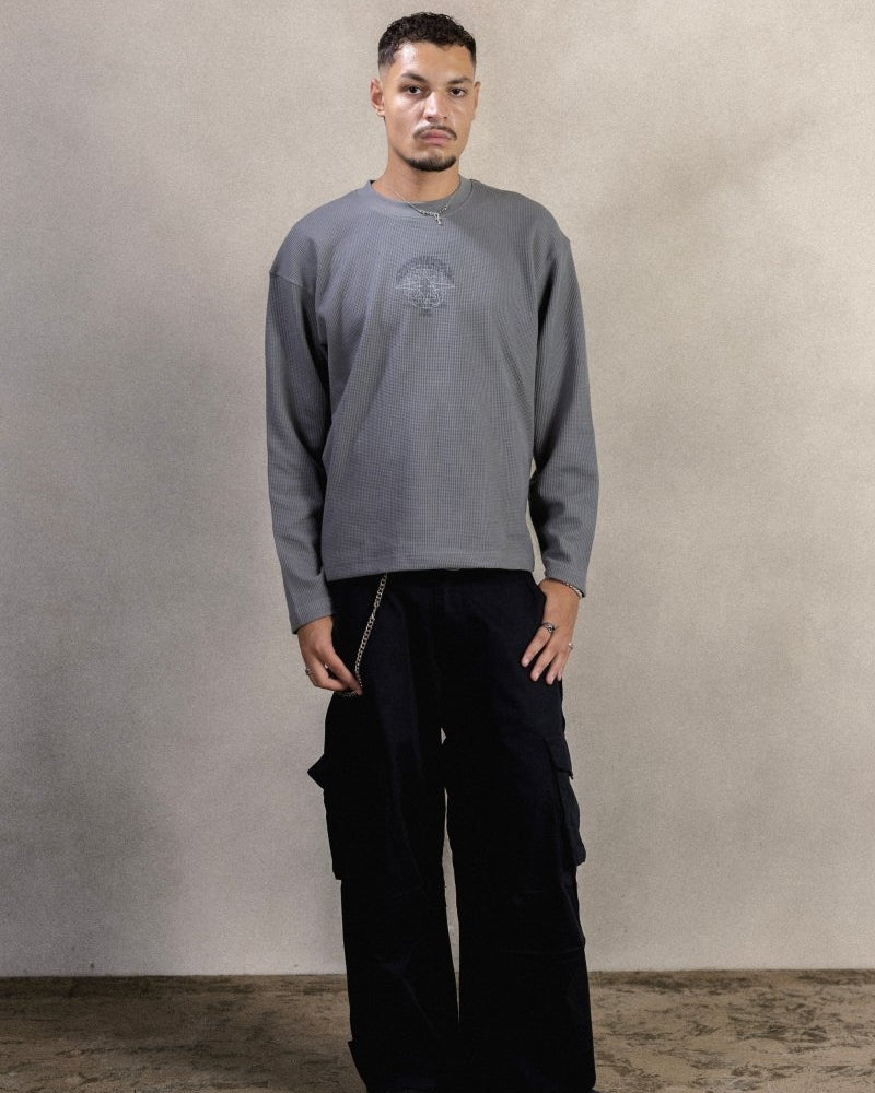 GRAVITY WAFFLE LONG SLEEVE - CODDIWOMPLE