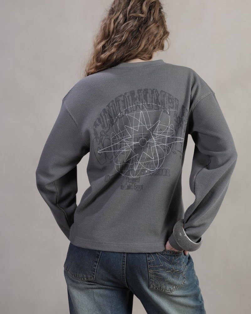 GRAVITY WAFFLE LONG SLEEVE - CODDIWOMPLE