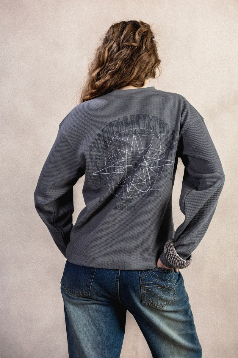 GRAVITY WAFFLE LONG SLEEVE - CODDIWOMPLE